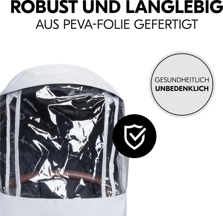 Actual product image Hauck Walk N Care Raincover Grey