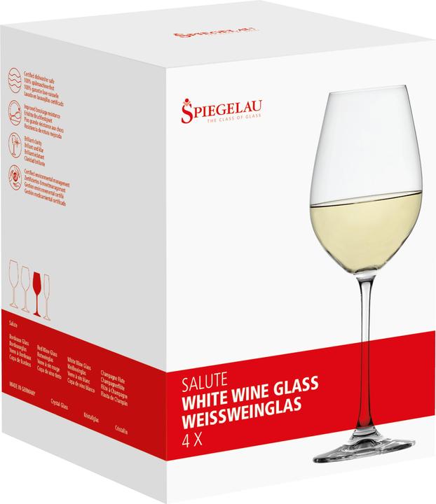 Image du produit Spiegelau Salutations (46.50 cl, 4 Verres, Verres à vin blanc)