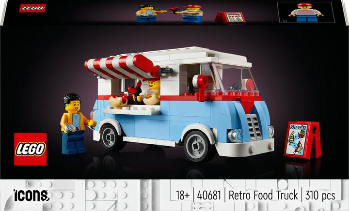 Produktbild LEGO Retro Food Truck (40681, LEGO Icons)