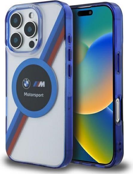 Immagine prodotto BMW BMHMP16L23HTPUT iPhone 16 Pro 6,3" przezroczysty/custodia rigida trasparente Motosport IML Circle Ma (Apple iPhone 16 Pro)