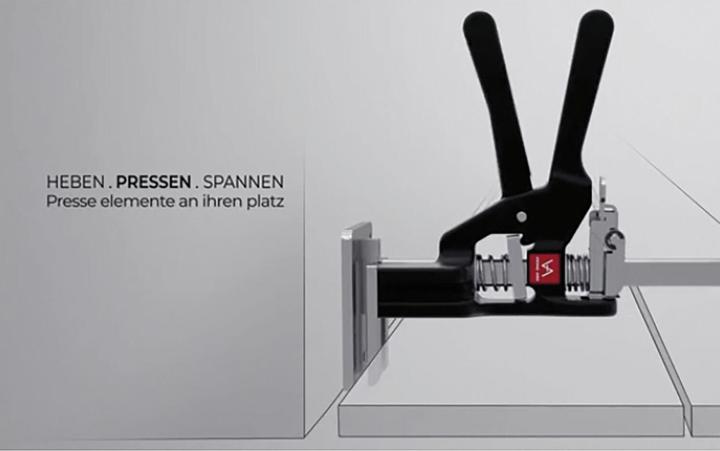 Actual product image Viking Arm one-hand assembly tool (215 mm)