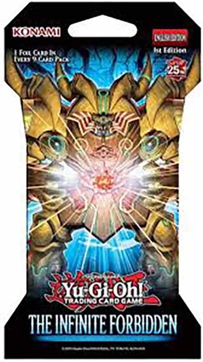 Actual product image Yu-Gi-Oh ! TCG - The Infinite Forbidden Booster Pack (Cardboard Blister) (English, Booster Pack)