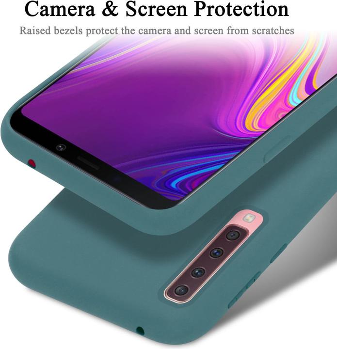 Image du produit Cadorabo Étui en silicone liquide TPU pour Samsung Galaxy A9 2018 (Samsung Galaxy A9 (2018))