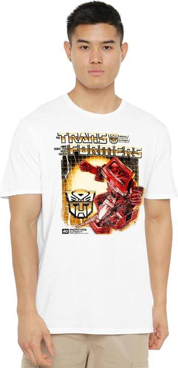 Actual product image Transformers Mens Ironhide Box 40th T-Shirt (XXL)