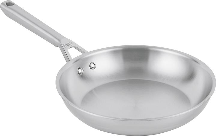Ninja NIA poêle à frire 24cm EverCl.ES (24 cm, Poêle à frire, Acier inoxydable, Aluminium)