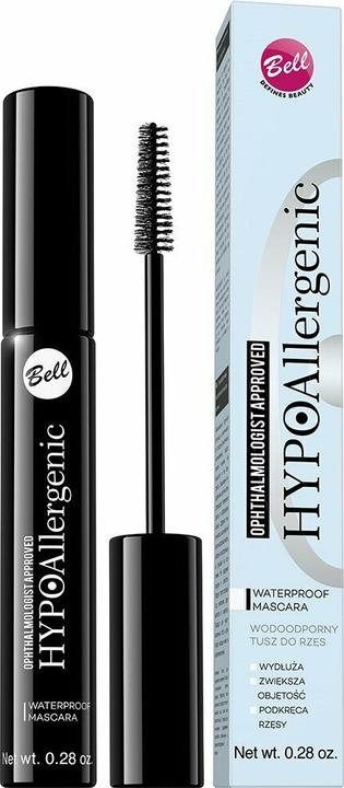 Produktbild Bell Cosmetics HypoAllergenic Waterproof Mascara hypoallergenic mascara 01 Black 8g (01 Black)