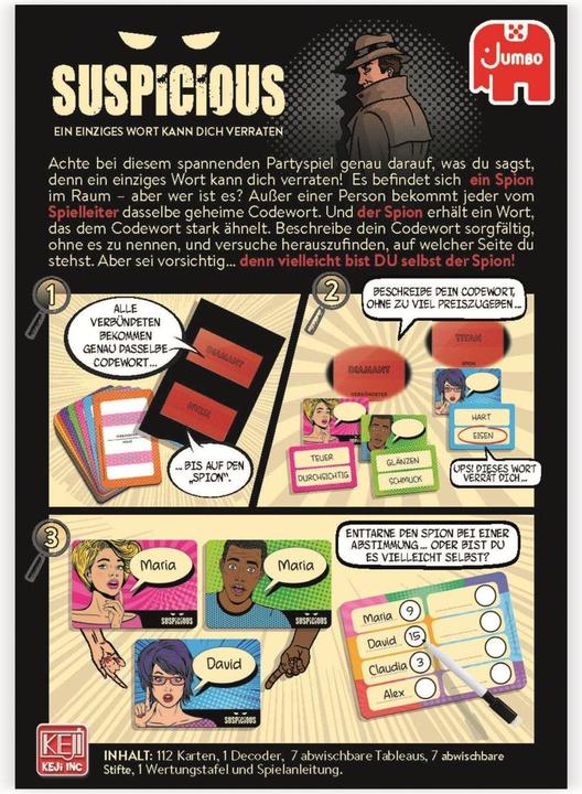 Produktbild Jumbo Suspicious, d (Deutsch)