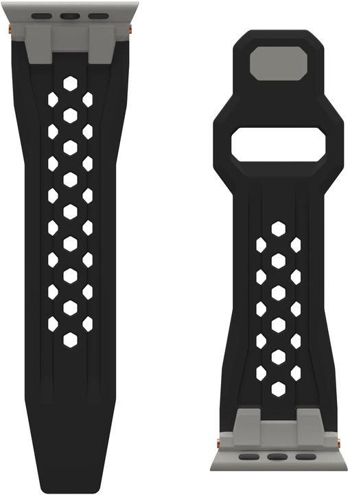 Immagine prodotto UAG Cinturino Urban Armor Gear Monarch| Apple Watch Ultra/42/44/45/46mm|nero/titanio (194158114036) (Silicone, Apple Watch)
