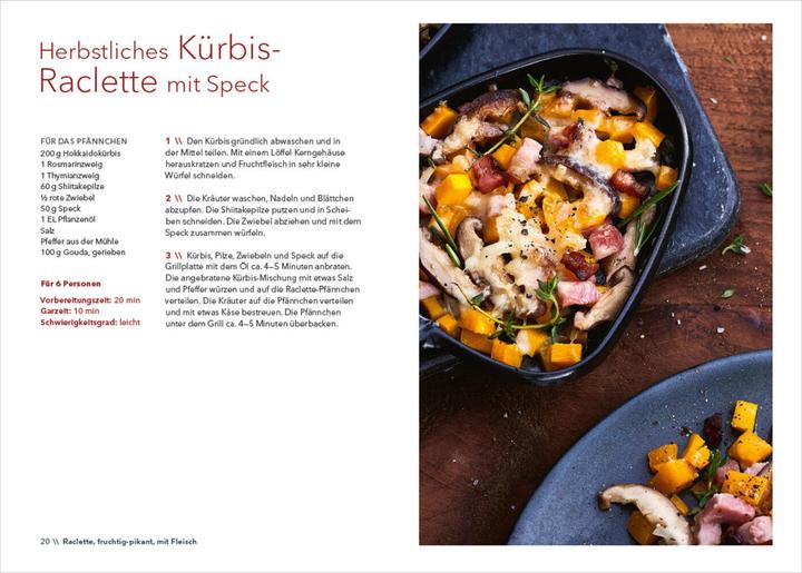 Produktbild Die besten Rezepte Raclette. Mit Grill & heissem Stein (Deutsch, Carina Mira, 2022)