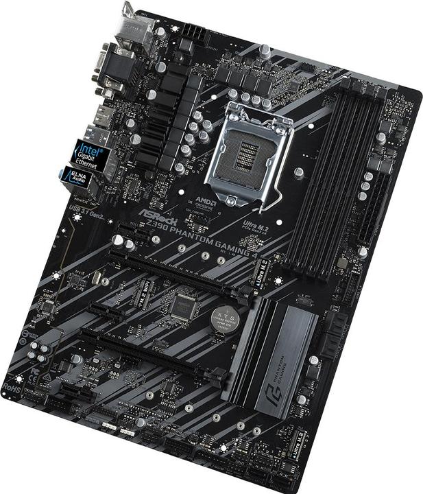 Produktbild AsRock Z390 Phantom Gaming 4 (LGA 1151, Intel Z390, ATX)