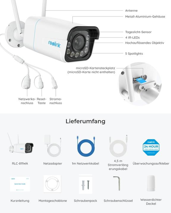Image du produit Reolink W430-4K 8MP (3840 x 2160 pixels)