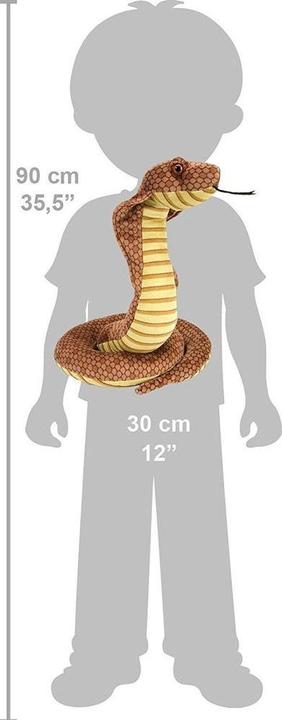 Immagine prodotto Wild Republic Coccolino Cobra di peluche (30 cm)