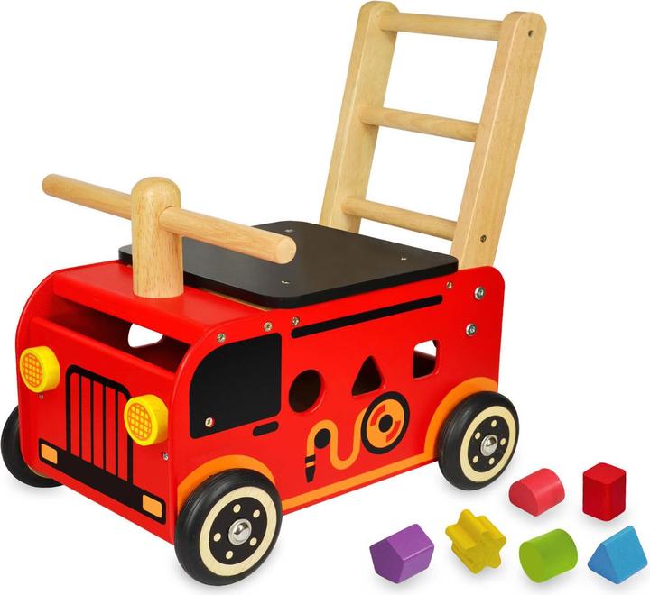 Produktbild I'm Toy Ich bin Toy Walk und Push Truck Fire Department