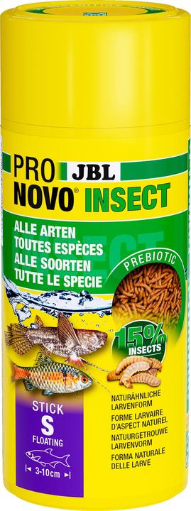 Image du produit JBL Aquaristik und Terraristik ProNovo INSECT STICK S 250ml (Poissons d'ornement, 250 ml)