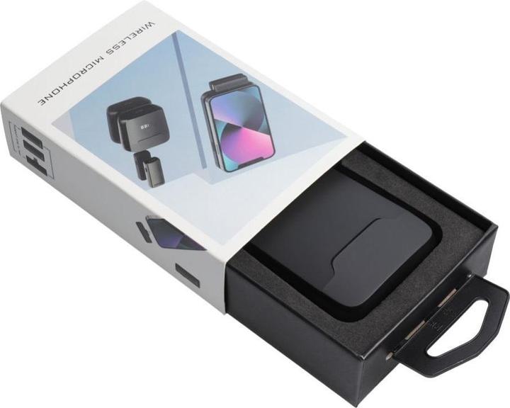 Produktbild OEM Smart device Wireless lavalier microphone Type C with charging case S11 black