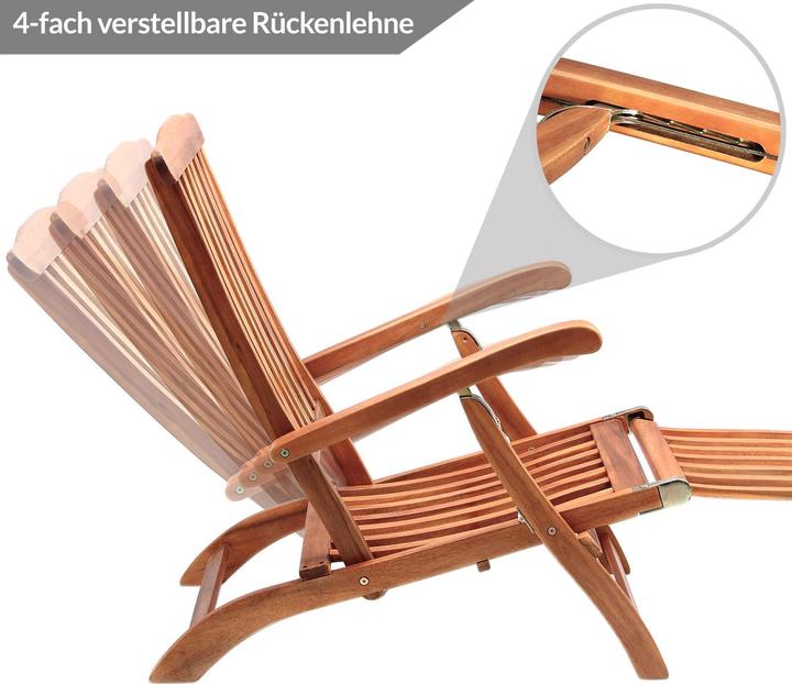 Produktbild Casaria Sonnenliege (167 cm)
