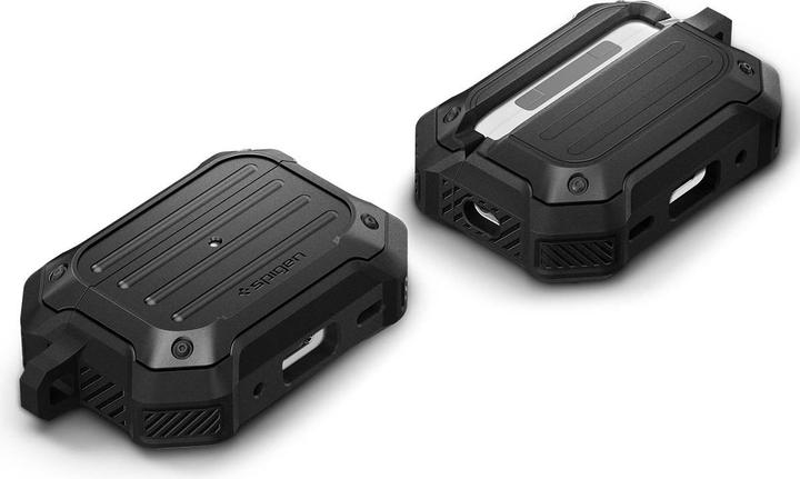 Produktbild Spigen TOUGH ARMOR MAG MAGSAFE Apple AIRPODS PRO 1 / 2 BLACK (Kopfhörer Tasche)