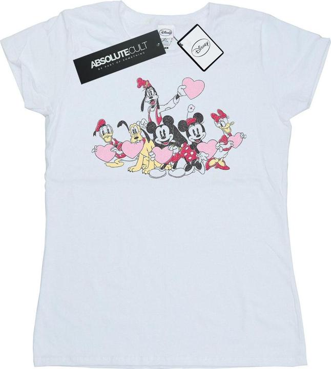 Immagine prodotto Disney Mickey Mouse Love Friends Maglietta Donna (XXL)
