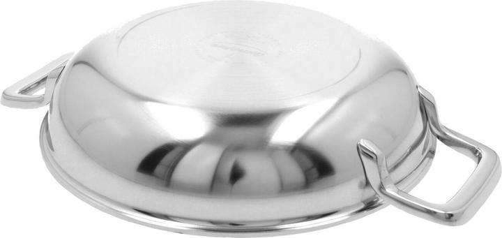 Actual product image Demeyere Multifunction frying pan 2 handles rim closed (20 cm, Frying pan, Stainless steel)