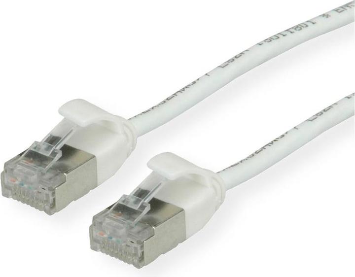 Actual product image Roline U/FTP DataCenter patch cable Cat.6A (Class EA), LSOH, slim (U/FTP, CAT6a, 0.15 m)