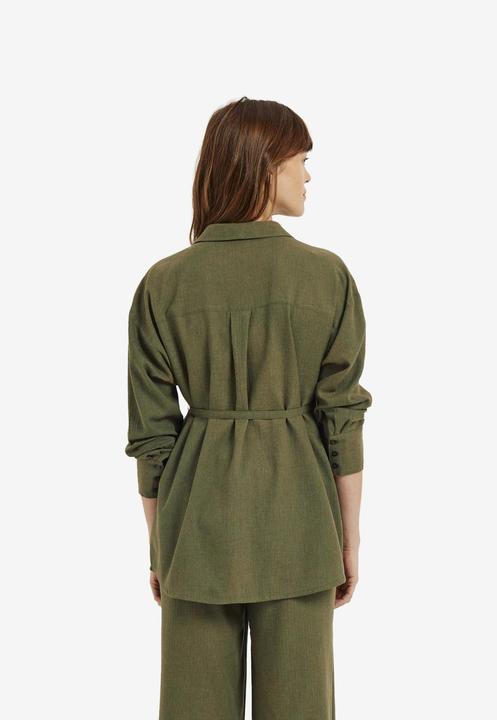 Produktbild Vertbaudet 2-teiliges Loungewear-Set für Schwangerschaft und Stillzeit, Leinen-Optik