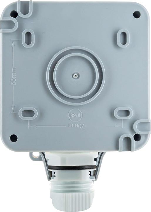 Produktbild Schwaiger Aussensteckdose IP66 1-Fach Schuko-Unterputzdose
