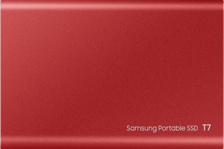 Image du produit Samsung Portable T7 Red (500 Go)