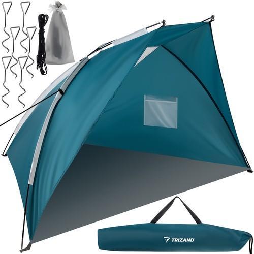 Produktbild Trizand Strandzelt 220x120x120cm 20975 (Strandzelt + Strandmuschel, 1.19 kg)