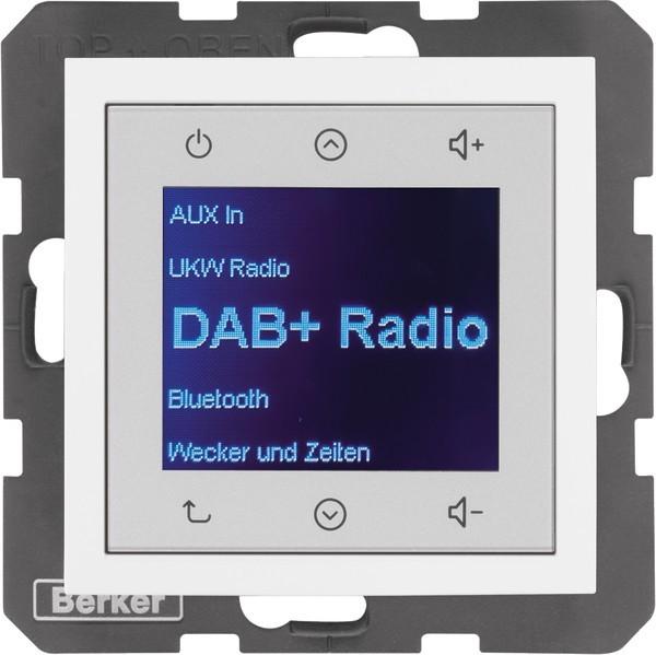 Actual product image Berker Radio Touch UP DAB+ S (DAB+, VHF)