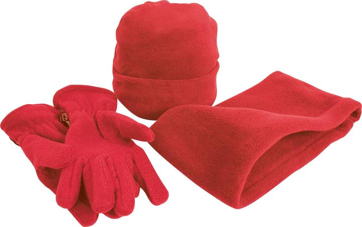 Actual product image Regatta Active Fleece WinterSet with hat, gloves and neck warmer AntiPilling
