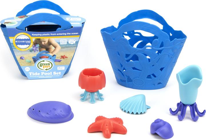 Produktbild Green Toys OceanBound Badespiel- Set blau