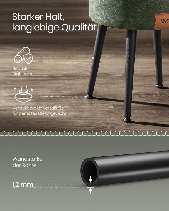Productafbeelding Vasagle Liam ronde kruk