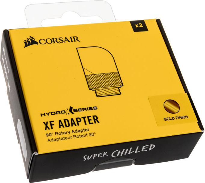 Produktbild Corsair Hydro X Series 90° XF Adapter 2-pack