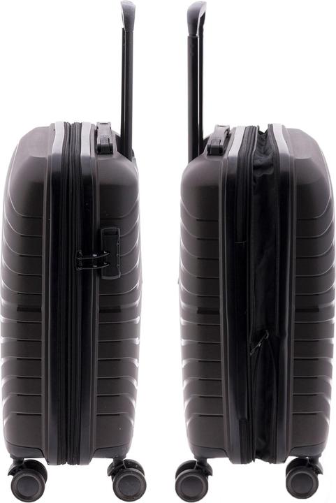 Image du produit Wüsthof 3400 4 roues trolley cabine 55 cm avec soufflet d'extension (36 l, Bagage à main (jusqu'à 50l))