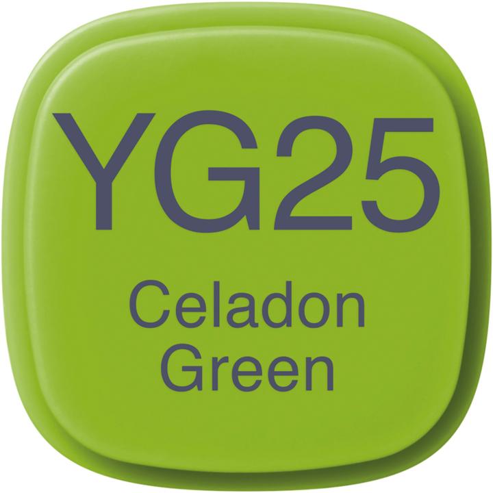 Actual product image Copic Graphic marker Classic type YG - 25 (YG25 - Celadon Green, 1 x)