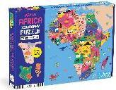Abrams & Chronicle Mappa dell'Africa - Puzzle di geografia da 70 pezzi (70 pezzi)