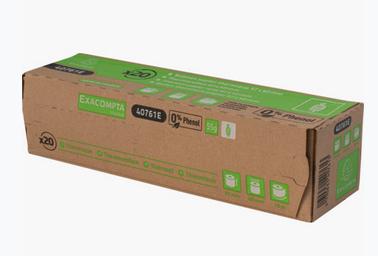 Actual product image Exacompta Receipt Roll 55g, 57x40mm-18m - White - New