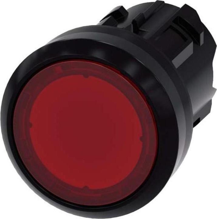 Produktbild Siemens Illuminated pushbutton 22mm round red