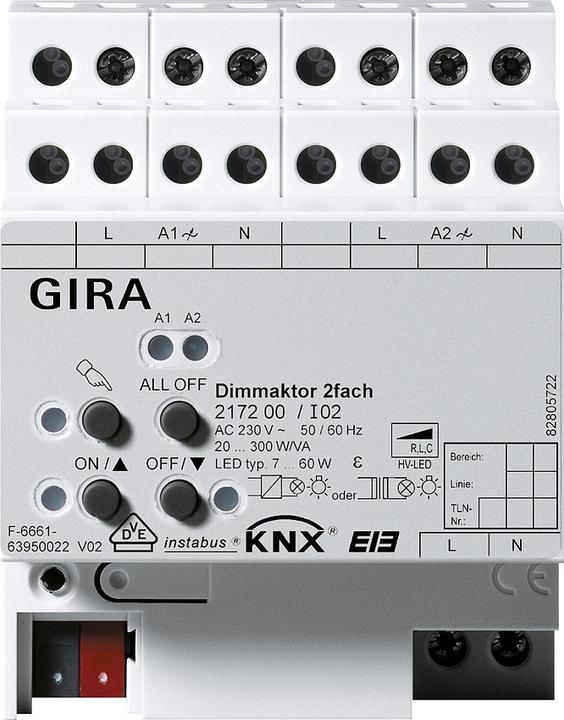 Actual product image Gira Universal dimming actuator (Dimming actuator)