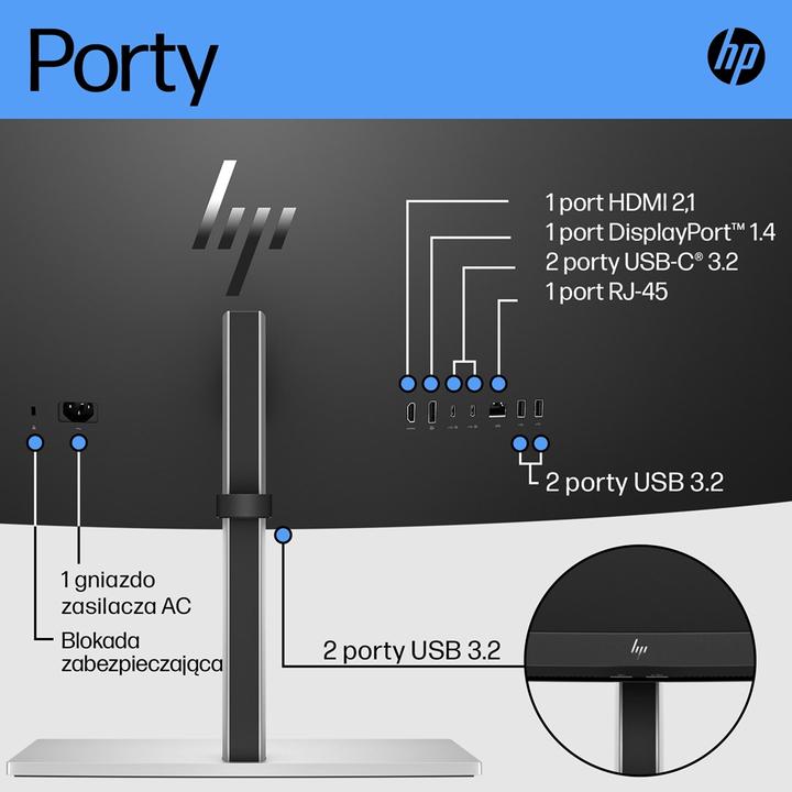 Produktbild HP E45c G5 (5120 x 1440 Pixel, 44.50")