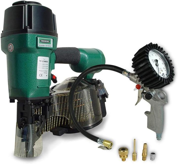 Produktbild Prebena 7F-CNW90-S01 Druckluftnagler für Coilnägel Type CNW von 45-90mm - ohne Zubehör