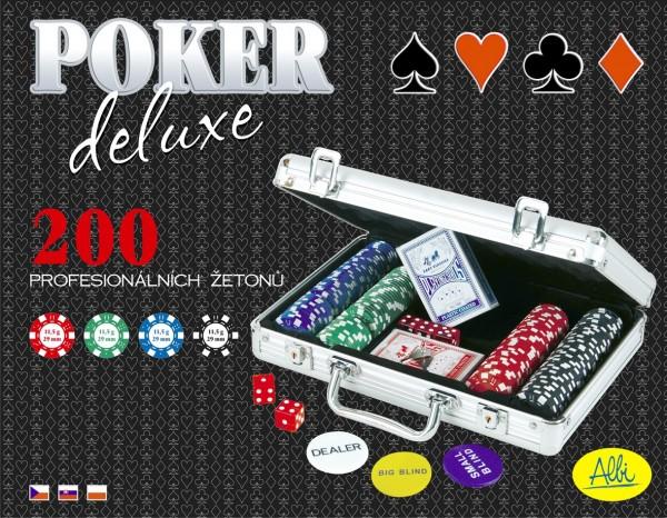 Immagine prodotto albi Poker Deluxe in astuccio da 200 fiches P50