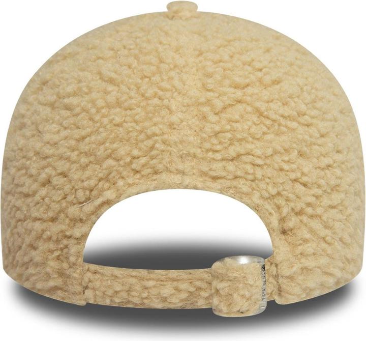 Actual product image New Era 9Forty Ladies Sherpa Cap - BORG NY Yankees beige