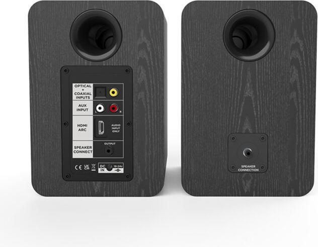 Actual product image Aiwa ASP-A200 Active Speaker Pair, black (1 pair, 25 W)