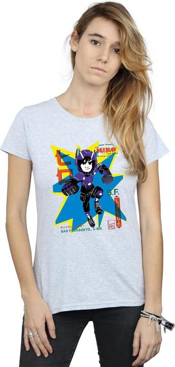 Immagine prodotto Disney Big Hero 6 Hiro Anime Maglietta Donna (L)