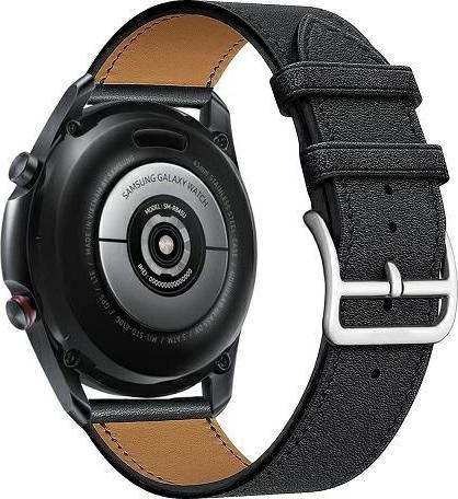 Beline pasek Watch 20mm Hermes Leather czarny /black box (15 mm)