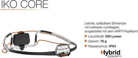 Image du produit Petzl Projecteur Iko Core (500 lm)