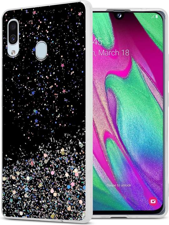 Nero con glitter
