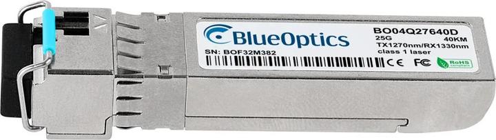 Actual product image BlueOptics Bidi SFP28 Transceiver 25GBASE-BX-U 40KM industrial