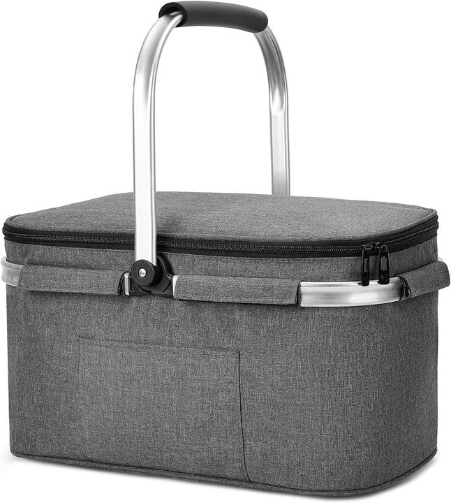 Allcamp Outdoor Gear Faltbare isolierte Kühltasche mit Kühlakkus (32 l)